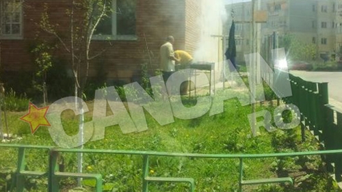 El este spaima cartierului! S-a trezit de dimineata, a aprins gratarul si...! Vezi aici imaginile zilei de 1 mai