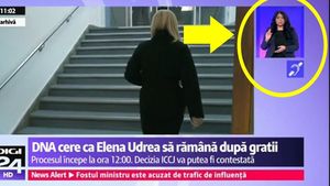 Detaliul scandalos observat de un telespectator Digi24. Ce "spunea", de fapt, interpreta mimico-gestuală din imagine