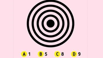 Test IQ pentru genii | Câte cercuri sunt în această imagine, în total?