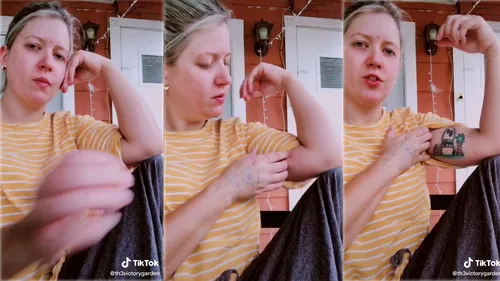O mămică și-a tatuat un desen pe care a crezut că l-a făcut fiul ei. Ulterior, a aflat că, de fapt, nu el l-a realizat | VIDEO