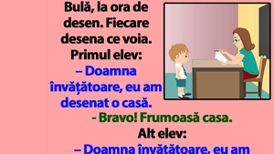 BANC | Bulă, la ora de desen