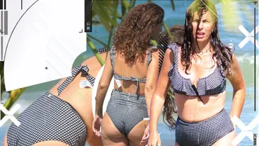 Primele imagini cu “Leoaica de la Pro TV” în costum de baie. Cum a petrecut pe plajă sexoasa cu milioane de euro în conturi