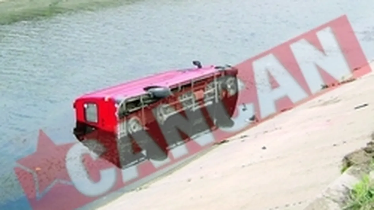 A cazut cu duba in Dambovita