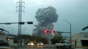 Explozia de la fabrica de îngrăşăminte din Texas a provocat un cutremur! Ce magnitudine a avut