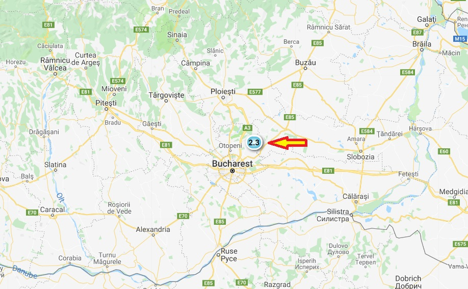 Cutremur neobișnuit în București! Seismul a avut loc azi-noapte, la ora 00:33