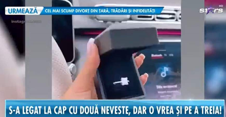 Inelul pe care Tzancă i l-ar fi dat Alinei