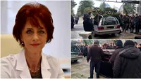 Flavia Groșan a fost înmormântată în râuri de lacrimi! Mii de oameni și-au luat adio