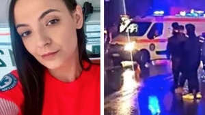 Ea e Alexandra, asistenta care a intervenit în accidentul mortal din Trivale. Se afla în timpul liber
