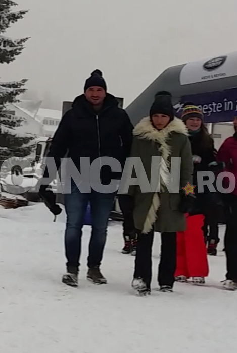 Maria Marinescu şi Alin Petrache îşi întreţin focul pasiunii la munte! Cum au fost văzuţi îndrăgostiţii