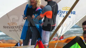 Oficial sunt bine, dar nu e bine deloc. Soţia ”şmecheraşului cu elicopter” s-a hârjonit cu şeful barmanilor!