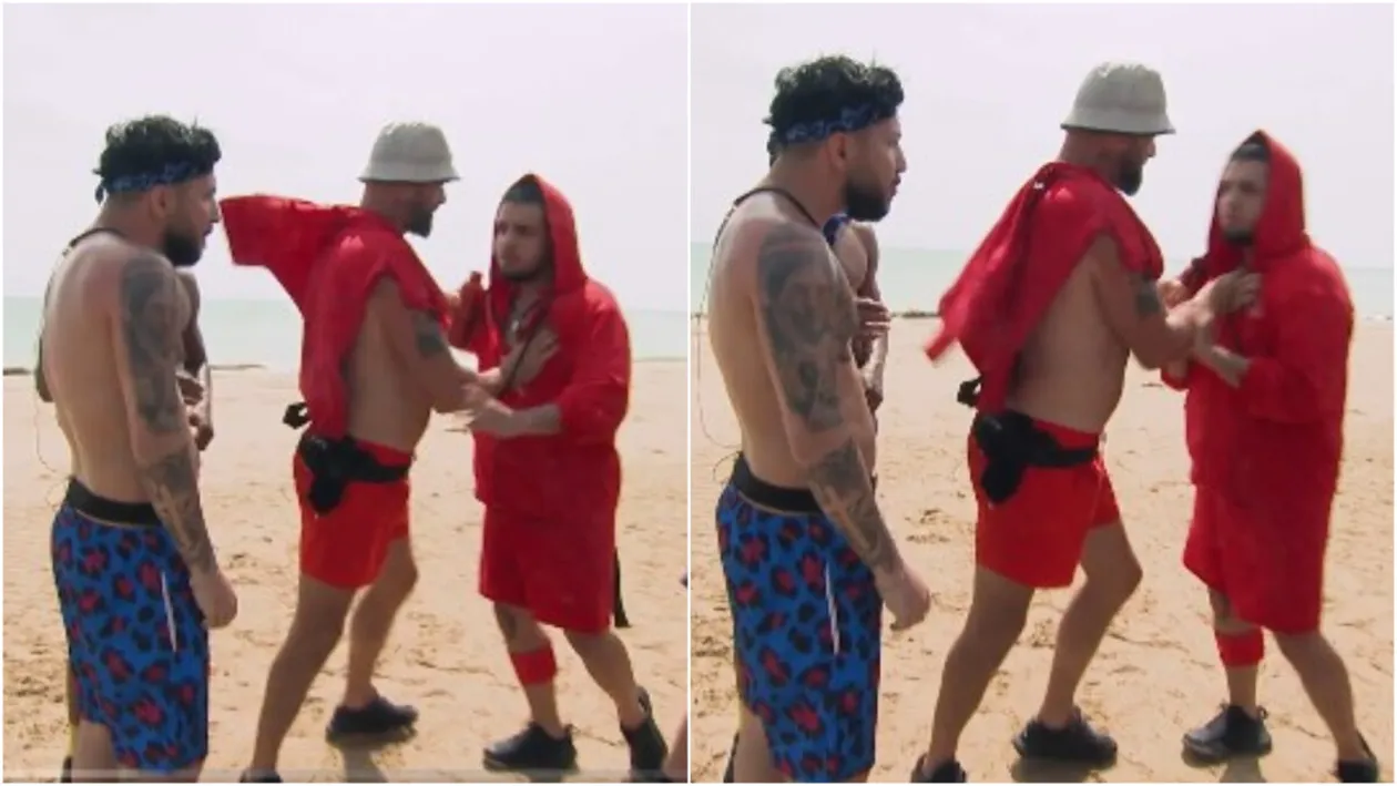 Babasha și Leopardu' s-au încins la Desafio: Aventura! De la ce s-au luat la ceartă: „Dacă îți trântesc o palmă, te învârți de 3 ori”