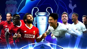 Tottenham și Liverpool luptă astăzi la Madrid pentru trofeul Champions League!