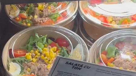 Cât costă o salată cu ton în Aeroportul Otopeni. Turiștii au crezut că este o eroare