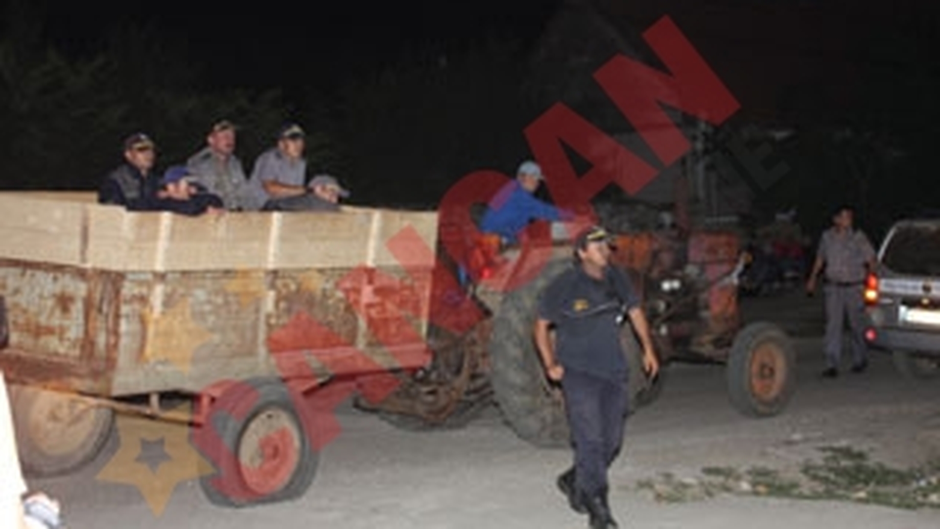 Contrabanda de tigari cu tractorul in Caras-Severin