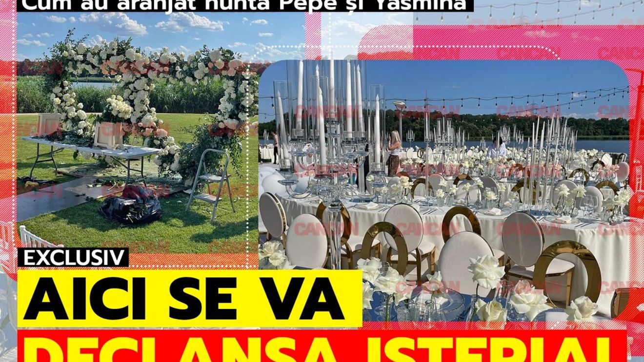 Exclusiv. Ce meniu le-au pregătit Pepe și Yasmine în decorul de vis pregătit pentru invitați