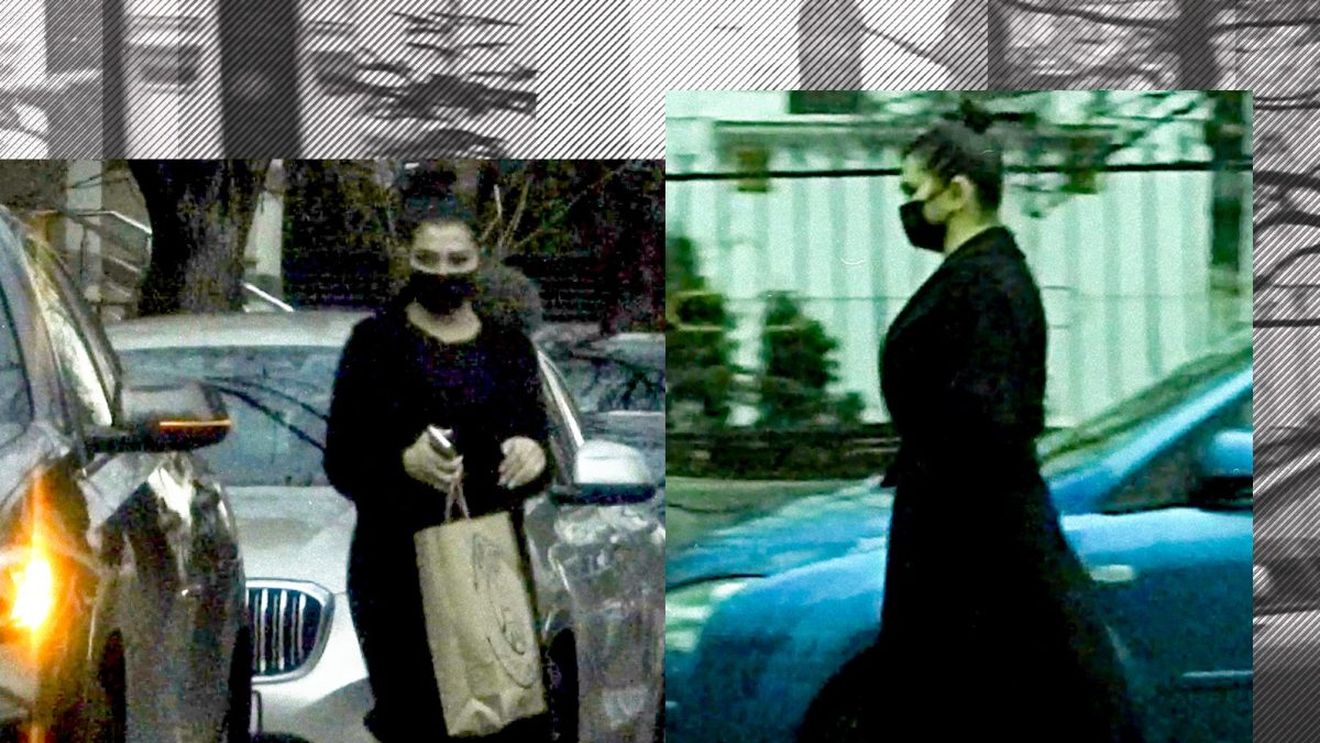 Cum am surprins-o pe fiica fostului președinte al României. Elena Băsescu s-a îmbrăcat în negru, și-a lăsat copiii cu bona și...