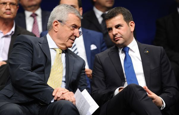 Călin Popescu Tăriceanu şi Daniel Constantin, înainte de a izbucni scandalul dintre ei
