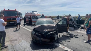 Ultima oră! Carambol pe A1, direcția București-Pitești. Cinci mașini implicate în accident