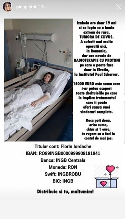 Gina Pistol, apel sfâșietor la puțin timp după ce s-a aflat că este însărcinată: “Ea este Izabela și are nevoie de ajutorul nostru”