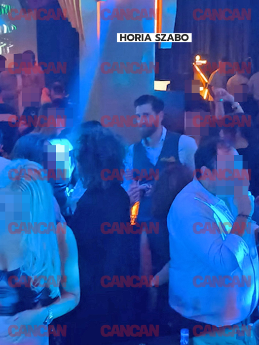 Cât soția e plecată, Horia Szabo s-a distrat în club