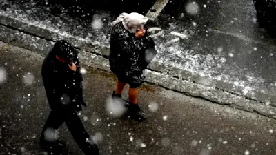 Meteo București: Strat de zăpadă de până la 15 cm și temperaturi minime de până la -10 grade