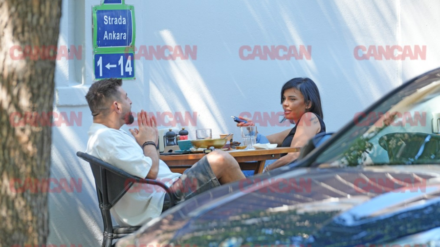 Radu Ciucă și Andreea Popescu la cafeluță în Dorobanți