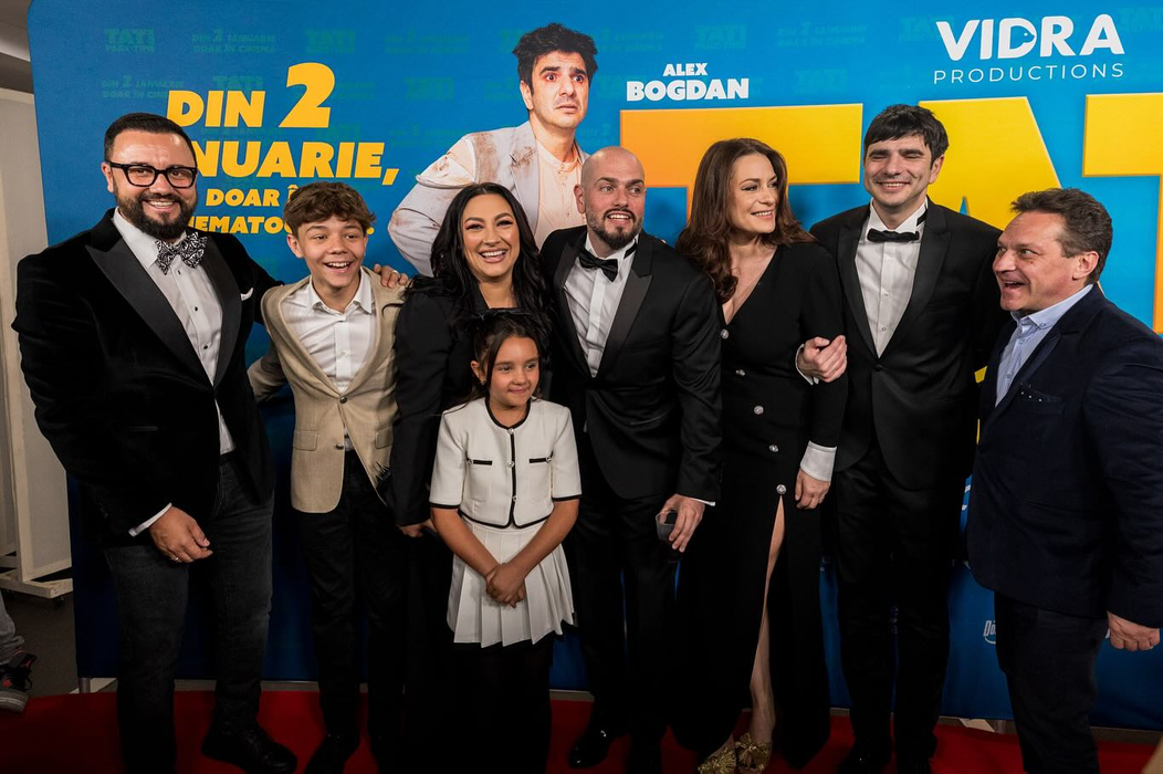 Filmul "Tati-Part Time" este regizat de Letiția Roșculeț și scris de BRomania și rulează în cinema din 2 ianuarie (Foto: Instagram)