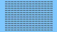 Test de perspicacitate | Ești genial dacă poți găsi numărul 999 în maximum 9 secunde