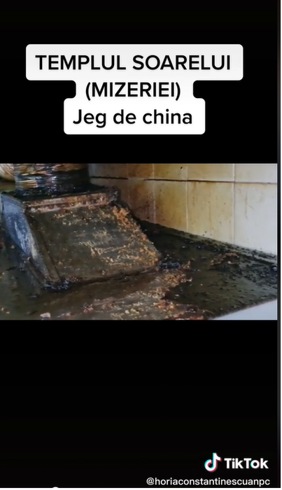 Șeful ANPC a sesizat o serie de nereguli în cadrul restaurantului „Templul Soarelui” din București. Sursă: captură video