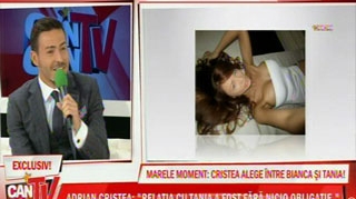 Povestea de dragoste continua! Adrian Cristea: "M-as impaca cu Bianca Dragusanu daca ar depinde numai de mine! Ne-am si sarutat". VEZI REACTIA INCREDIBILA A BIANCAI!