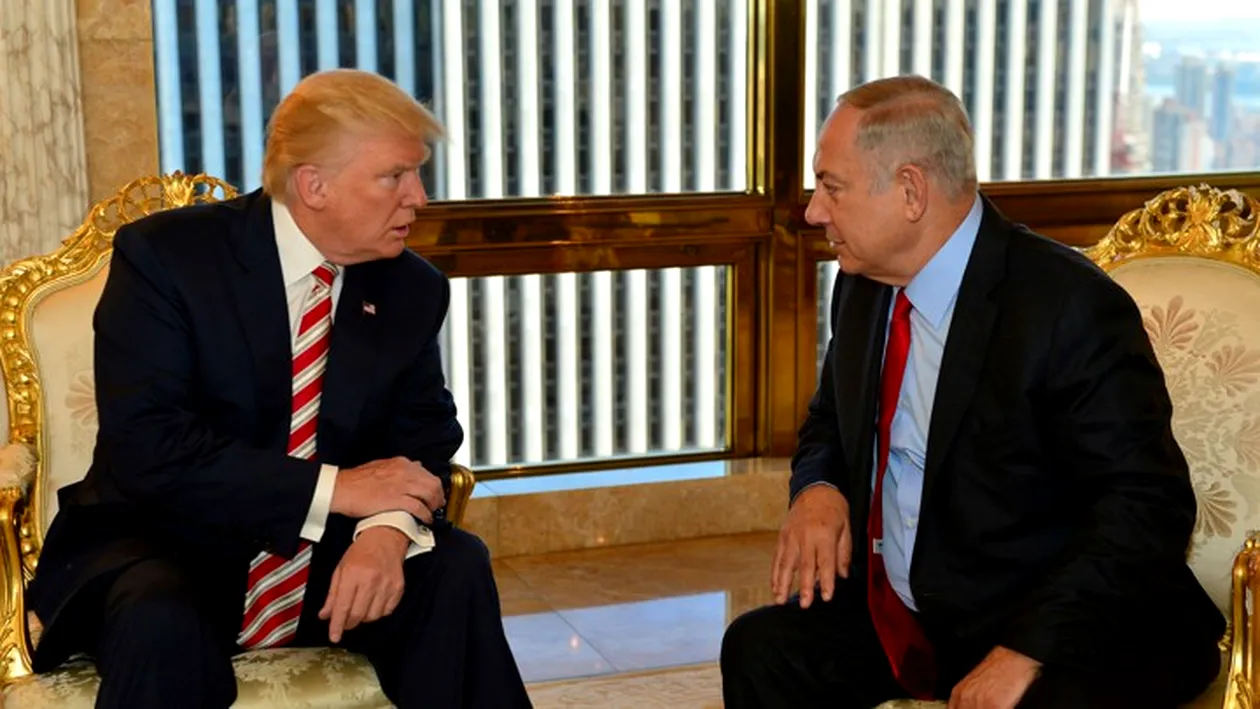 Donald Trump şi Benjamin Netanyahu au discutat despre modalităţi de contracarare a Iranului