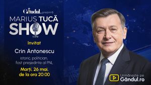 Marius Tucă Show începe marți, 26 mai, de la ora 20.00, live pe Gândul. Invitat: Crin Antonescu