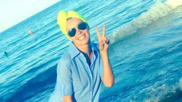 Fanii Dianei Dumitrescu nu au stiut la ce sa se uite mai intai: la soare sau la... sanii ei! Cum s-a pozat actrita