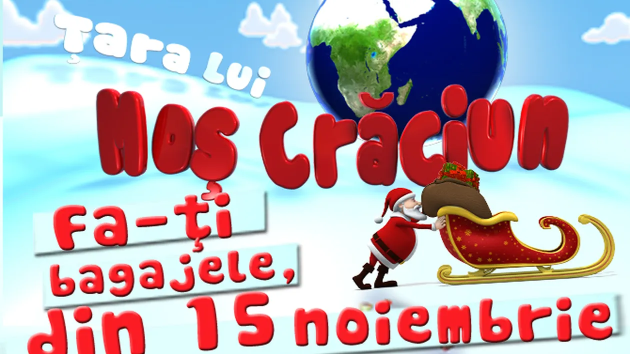 Fa-ti bagajele! Din 15 noiembrie, pleci in Laponia! Mega-concurs, powered by CANCAN