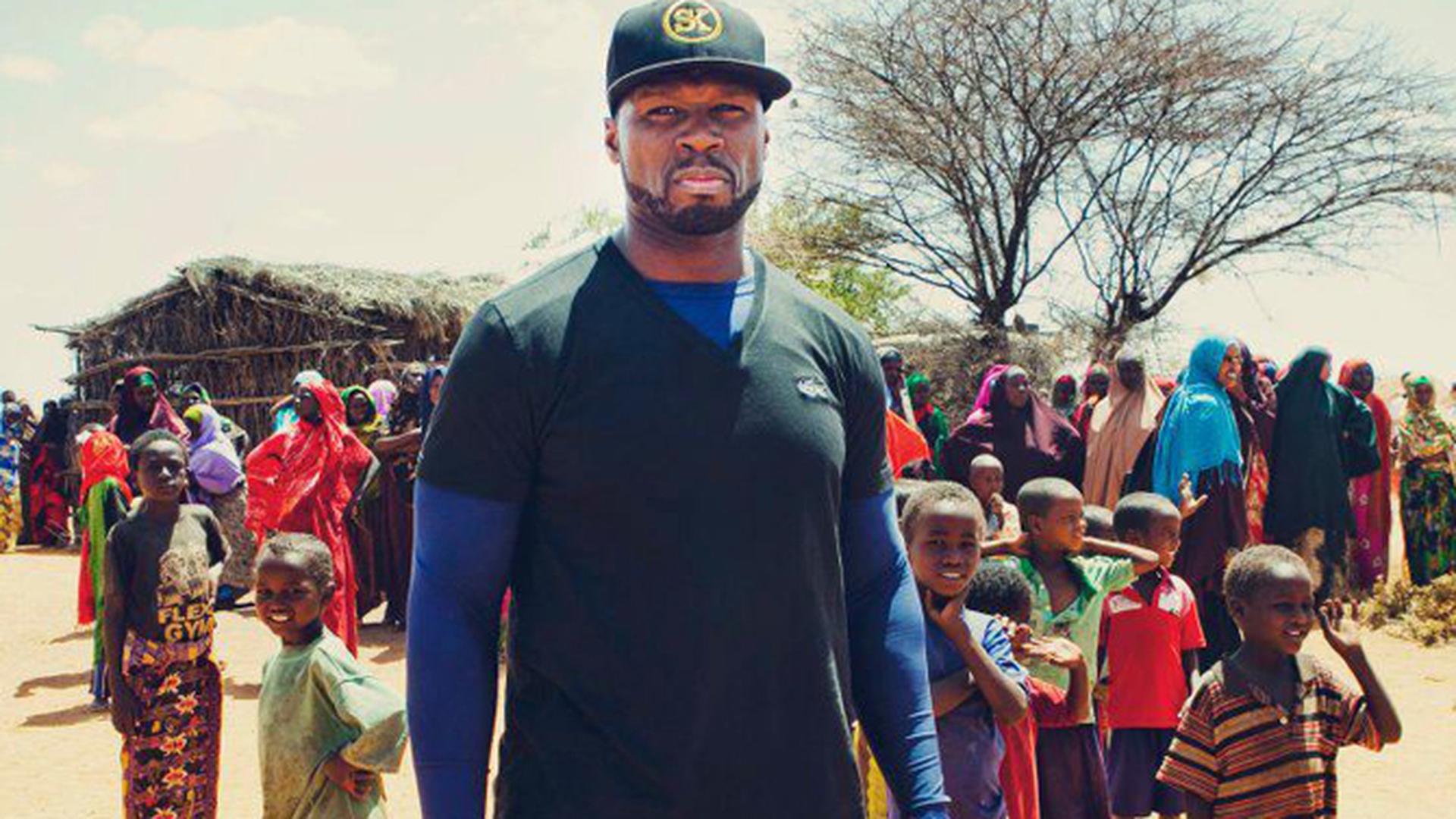 Sa vezi si sa nu crezi! 50 Cent s-a apucat de acte de caritate! A vizitat Somalia si a donat bani pentru locuitori: "Voi hrani un biliard de oameni din Africa pentru urmatorii 5 ani"
