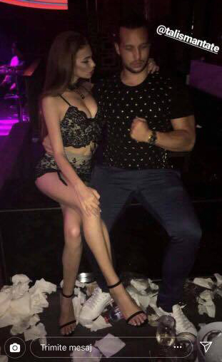 Ce imagini a postat Bianca Drăgușanu, după ce Tristan Tate s-a sărutat cu o altă femeie în club: “Singura mea dragoste adevărată“