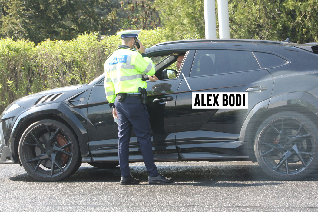 Alex Bodi, tras pe dreapta de Poliție