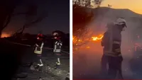 E stare de alertă în Grecia! Un nou incendiu devastator din cauza caniculei