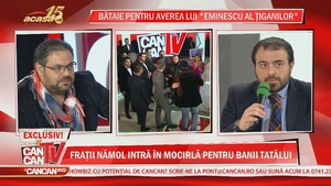 Fraţii Nămol continuă scandalul la CANCAN TV! Marinică: "Vasile vrea ca eu să cânt şi el să ia banii"