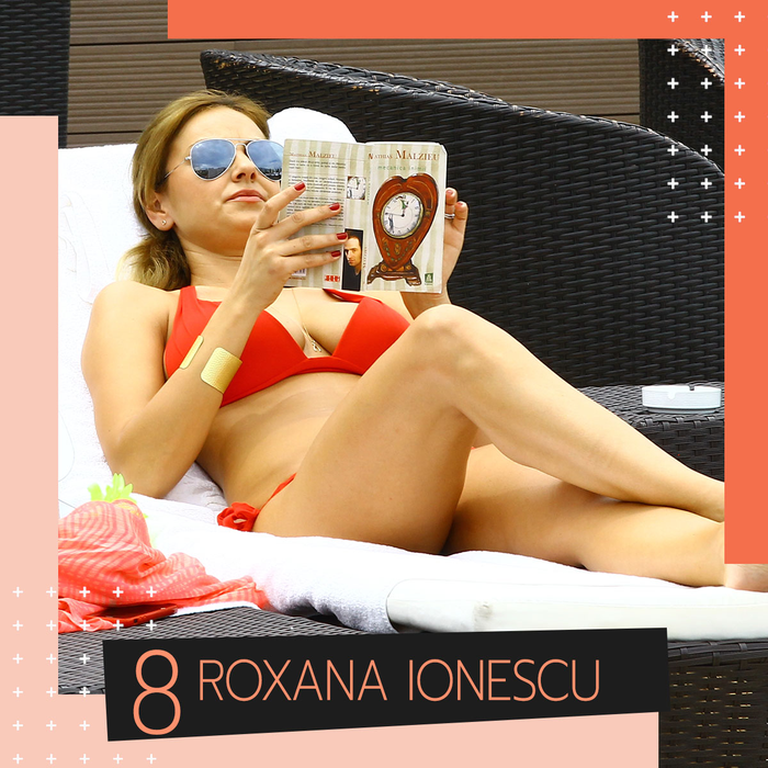 Top 30 vedete care citesc la plajă. Ce poziții surprinzătoare ocupă Alina Ceușan, Corina Caragea, Roxana Ionescu ori Gina Pistol