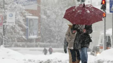 Temperaturi de minus 10 grade Celsius! Un anticiclon lovește România. Se anunță ninsori și viscole
