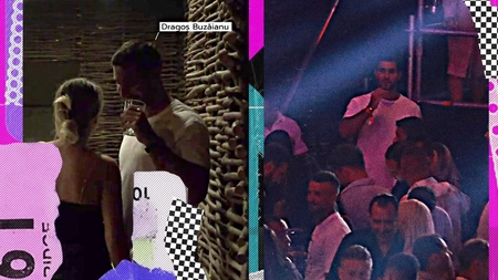 Dragoș Buzăianu, fanul femeilor frumoase. Și-a “parcat” iubita la masă și a încercat să combine o blondă focoasă