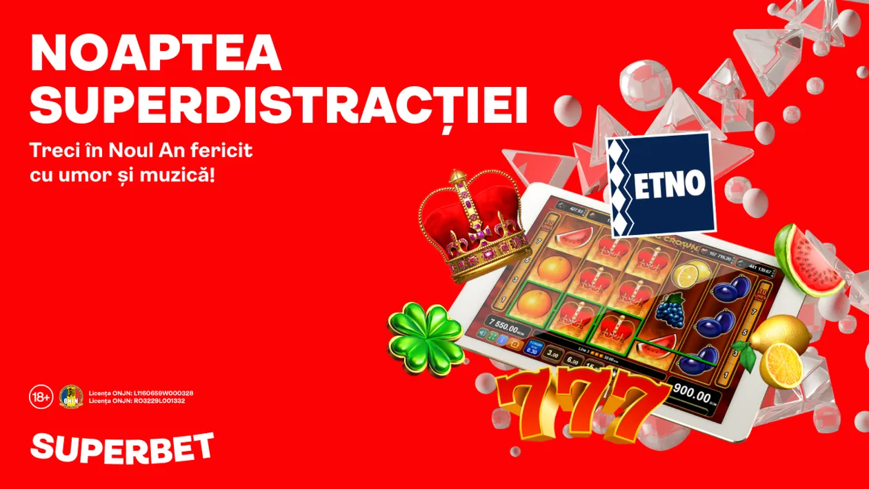 Revelion pe sufletul nostru, în direct online și la tv! Fii Super deschis să te distrezi pentru tot anul!
