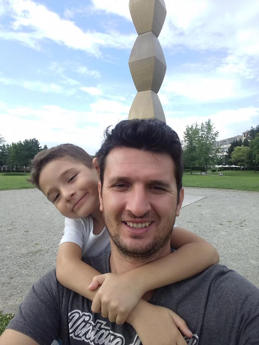 Fiul cel mic al lui Daniel Bălașa a luptat până în ultima clipă cu boala. Sursa foto: Facebook