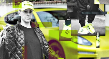 Anda Adam și-a ”asortat” Porsche-ul cu… adidașii și șapca!