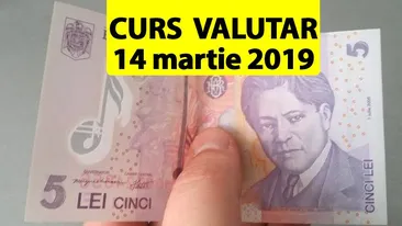 Curs valutar 14 martie 2019. Nu, nu e o eroare! 1 euro este aproape 5 lei astăzi