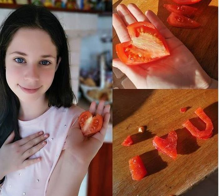 Cu cine seamănă mai mult fiica Andreei Marin și a lui Ștefan Bănică! Violeta are 12 ani și ochii ei sunt albaștri