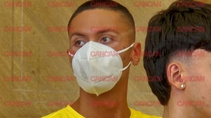 Cum a apărut David Popovici în aeroport, la plecarea spre JO de la Paris 2024. Era maximum de „camuflat”