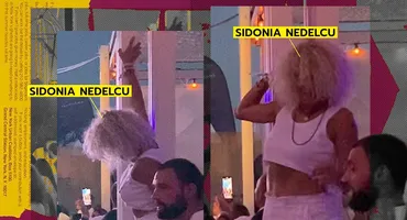 Sidonia, fosta soție a ”șmecherului cu elicopter”, spectacol pe Litoral. Loft-ul a făcut-o vedetă încă o dată