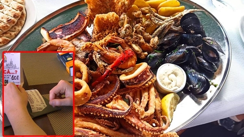 Câți lei a dat un cuplu pe un platou de fructe de mare într-un restaurant din Mamaia! Când a venit nota, să cadă din picioare